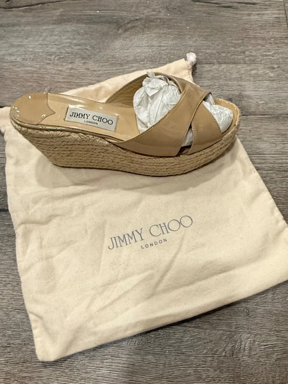 Jimmy Choo Slip on Espadrilles